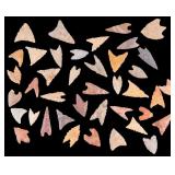 Neolithic Arrowheads from Mali, Sahara