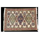Semi Antique Hand-knotted Tribal Rug