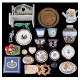 Assorted Vintage Small-Scale Collectibles.