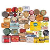 Approx. 40 Antique Advertising tins