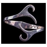 Mexican Sterling Silver Cuff Bracelet