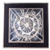 Vintage Mirror and Lucite Wall Sculpture