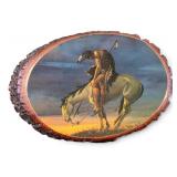 "The End of the Trail" Colorado Wall Plaque
