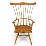 High-Back Windsor-Style Armchair