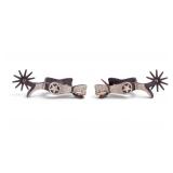 Traditional Texas ï¿½Lone Starï¿½ Motif Spurs