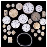 P.S. Barlett Watch Movement & Others