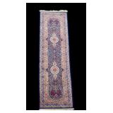 Hand-Knotted Oriental Runner Rug