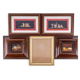 Pr Signed Pompeii, Pr Still Life Paintings, Frame
