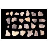 Native American Massawomeck Pottery Shards