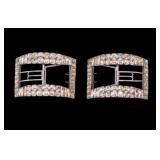 18th C "Artois" Shoe Buckles