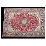 Hand-Knotted Persian Area Rug