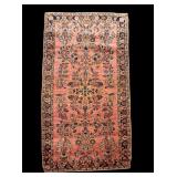 Semi Antique Sarouk Area Rug