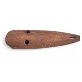 Inuit Incised Fish Decoy Artifact