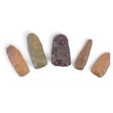 Neolithic Jasper Celt Axes