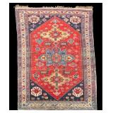 Semi Antique Caucasian Area Rug