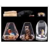 MCM Paperweights, Seal Figurine, Souvenirs