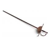 Antique-Style Spanish Cup-Hilt Rapier