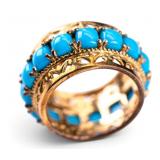 Turquoise Band Ring