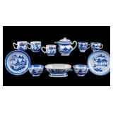 19th C. Chinese Export  Blue and White Porcelain