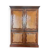 19th C English Mahogany Wardrobe