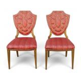 Vintage Shield-Back Dining Chairs