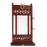 Late 19th/Early 20th C Hall Tree Mirror