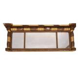 19th C Giltwood Over the Mantel Mirror