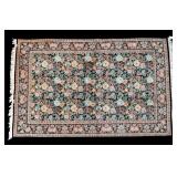 Hand-Knotted Wool Area Rug