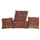 Antique Persian Throw Pillows (4)