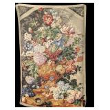 French Woven Tapestry Floral Design