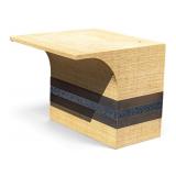 Postmodern Block Side Table