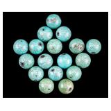 Genuine Large Round Turquoise Beads