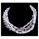 Pearl and Quartz Necklace