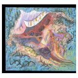Large Signed Wiley Abstract O/c