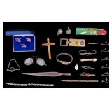 Gruen Watch, Spectacles, Cufflinks, Knife & More
