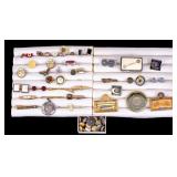 Rotary Pendant, Cufflinks, Bars, Tokens, Buttons