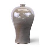 Antique Korean Celadon Bottle Vase