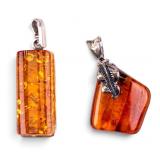 Vintage Amber Jewelry Pendants