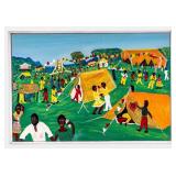 Errol Darling Jamaican Folk Art Painting