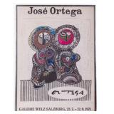 Josï¿½ Ortega Galerie Welz Salzburg 1971 Poster