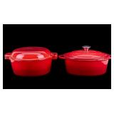 Two-Piece Enameled Cast Iron Cookware