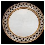 Large Decorative Round Wall Mirror