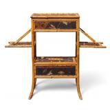 19th c Victorian Aesthetic Movement Etagere Stand