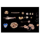 14k gold and Gold-Filled Jewelry  Assortment