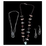 Fetish Necklace and Sterling Jewelry