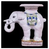 Chinese Ceramic Elephant Garden Stool