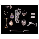 Misc. Lot of Sterling Silver Jewelry