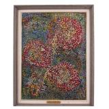 C. Evans, ï¿½Plumes,ï¿½ Oil on Board