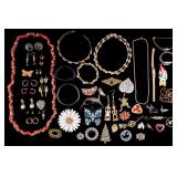 Large Vintage & Modern Estate Costume Jewelry Lot