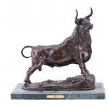 Bronze Bull Sculpture after George Gardet
